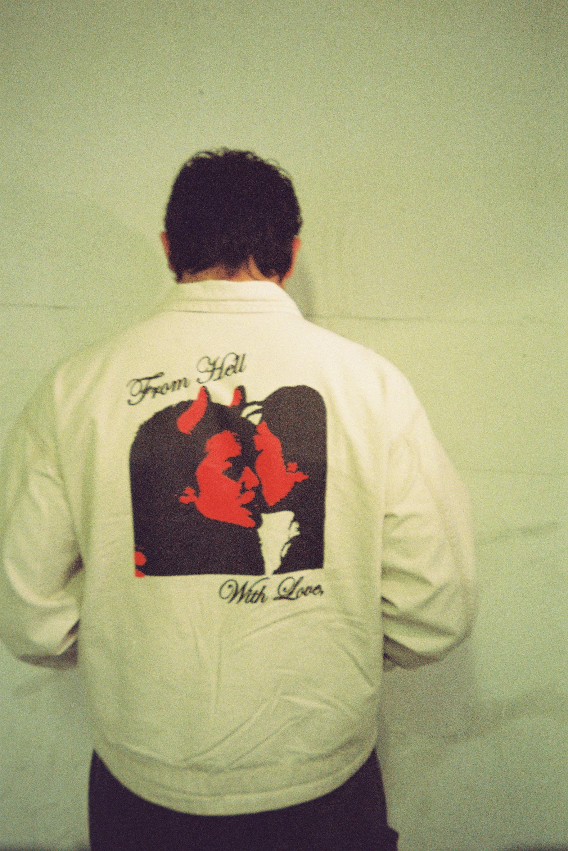 “from hell” vintage old navy collared jacket