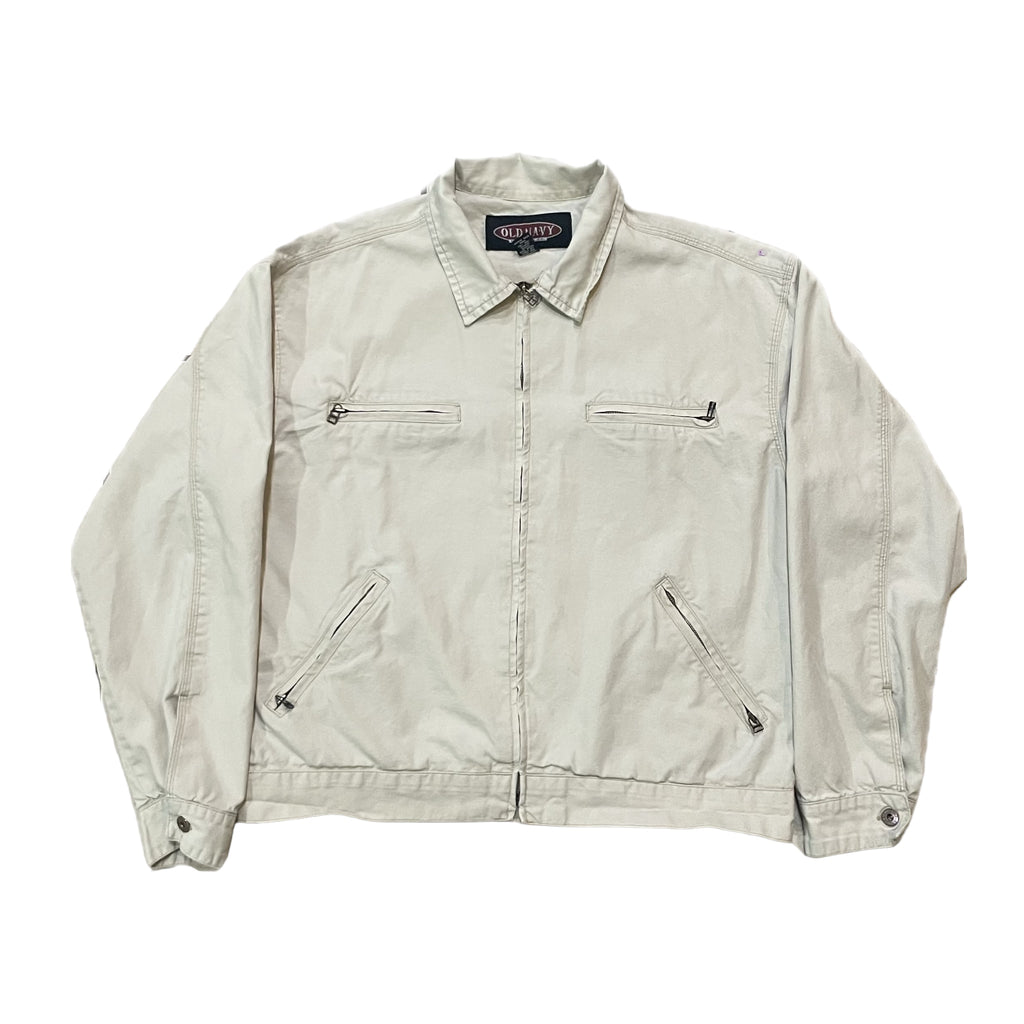 “from hell” vintage old navy collared jacket
