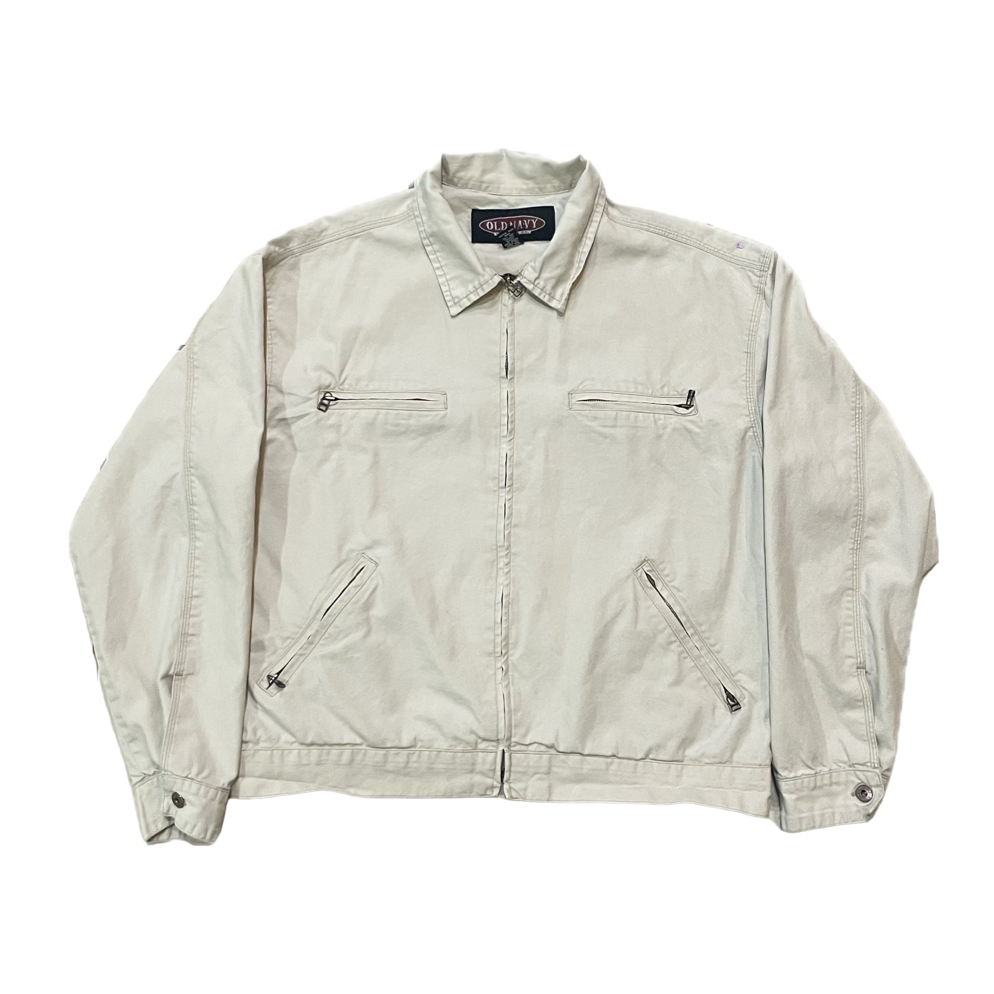 “from hell” vintage old navy collared jacket