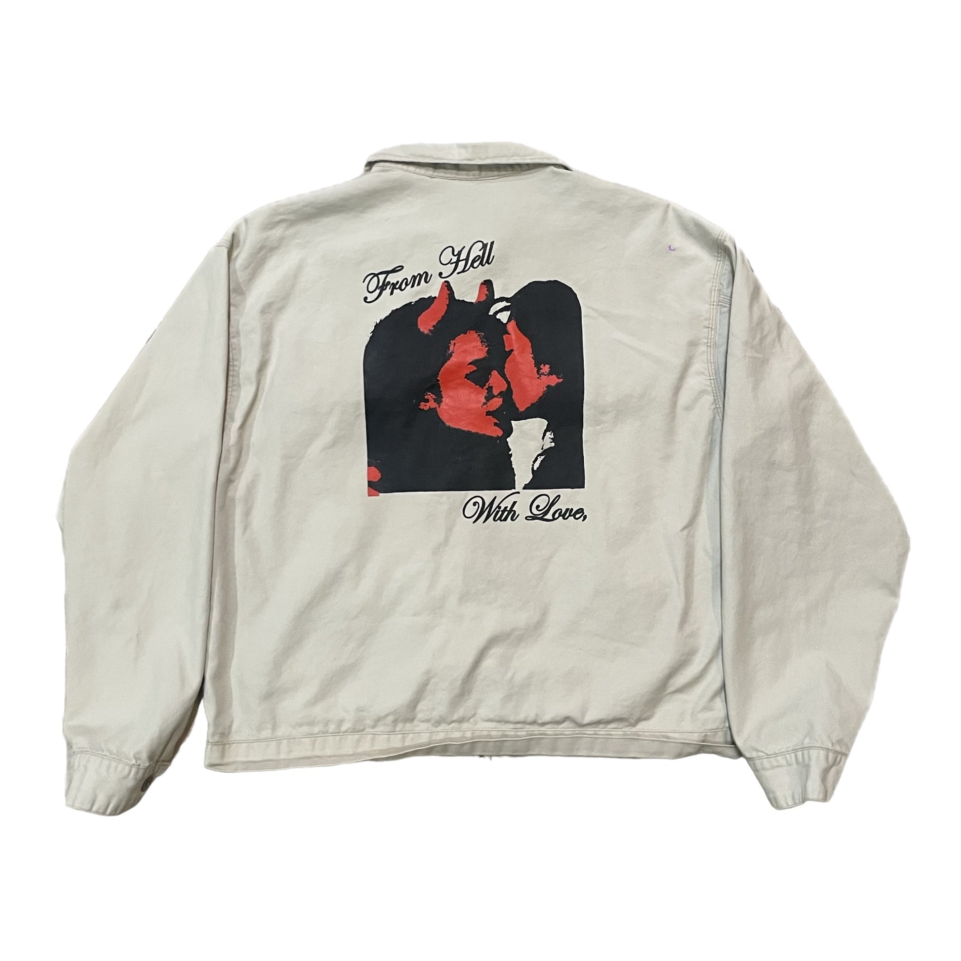 “from hell” vintage old navy collared jacket