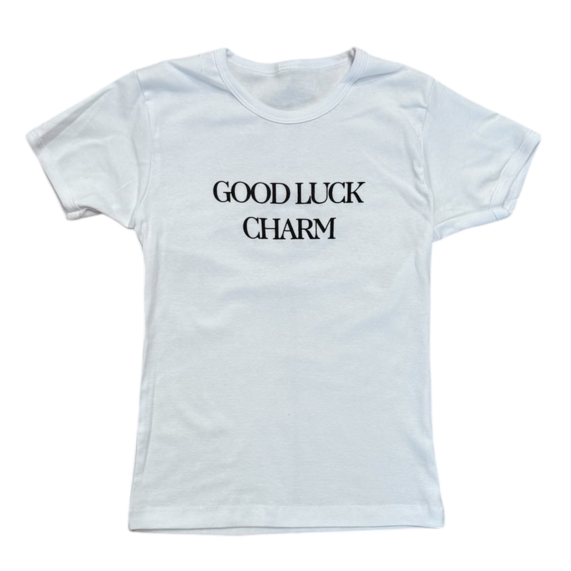 “charm” baby tee