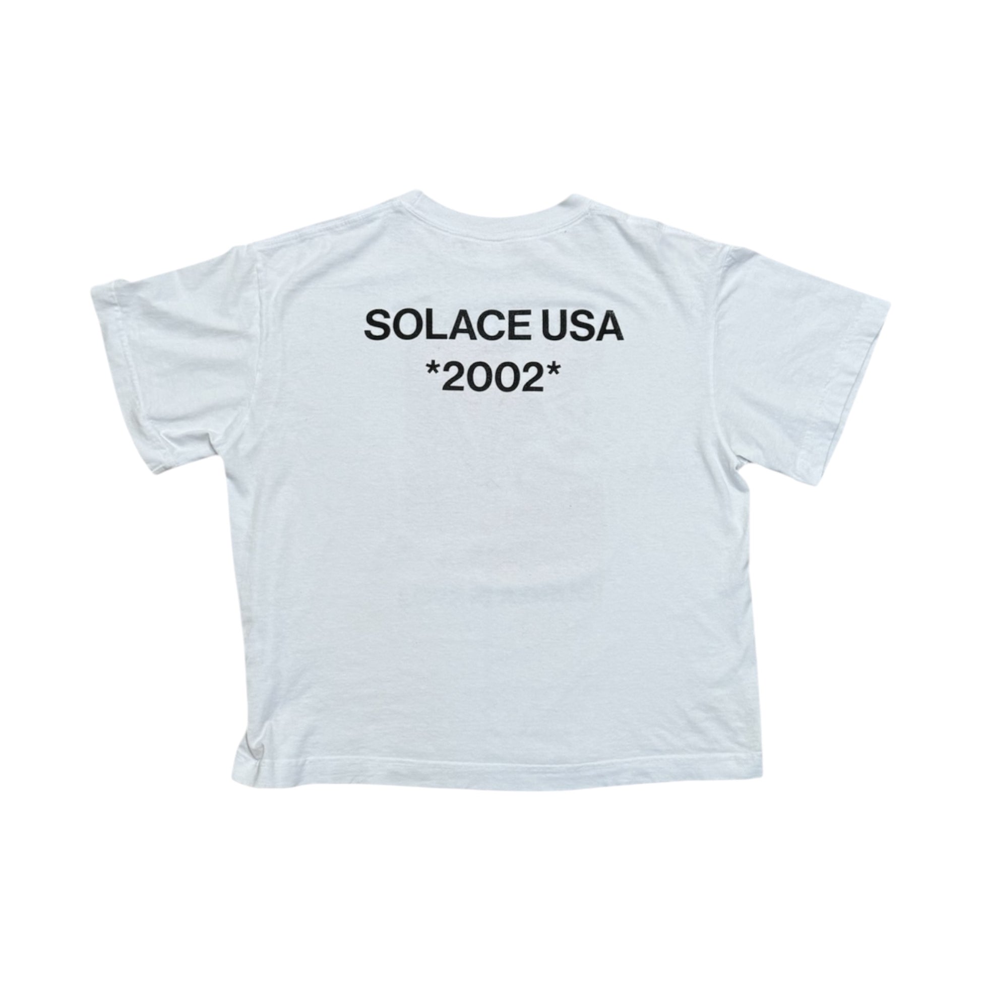 “love” cropped tee