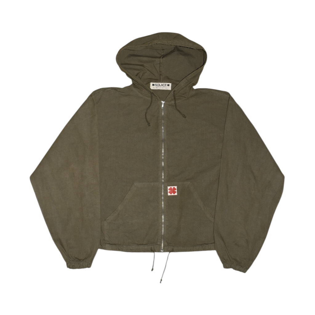"bloom" poplin cotton jacket