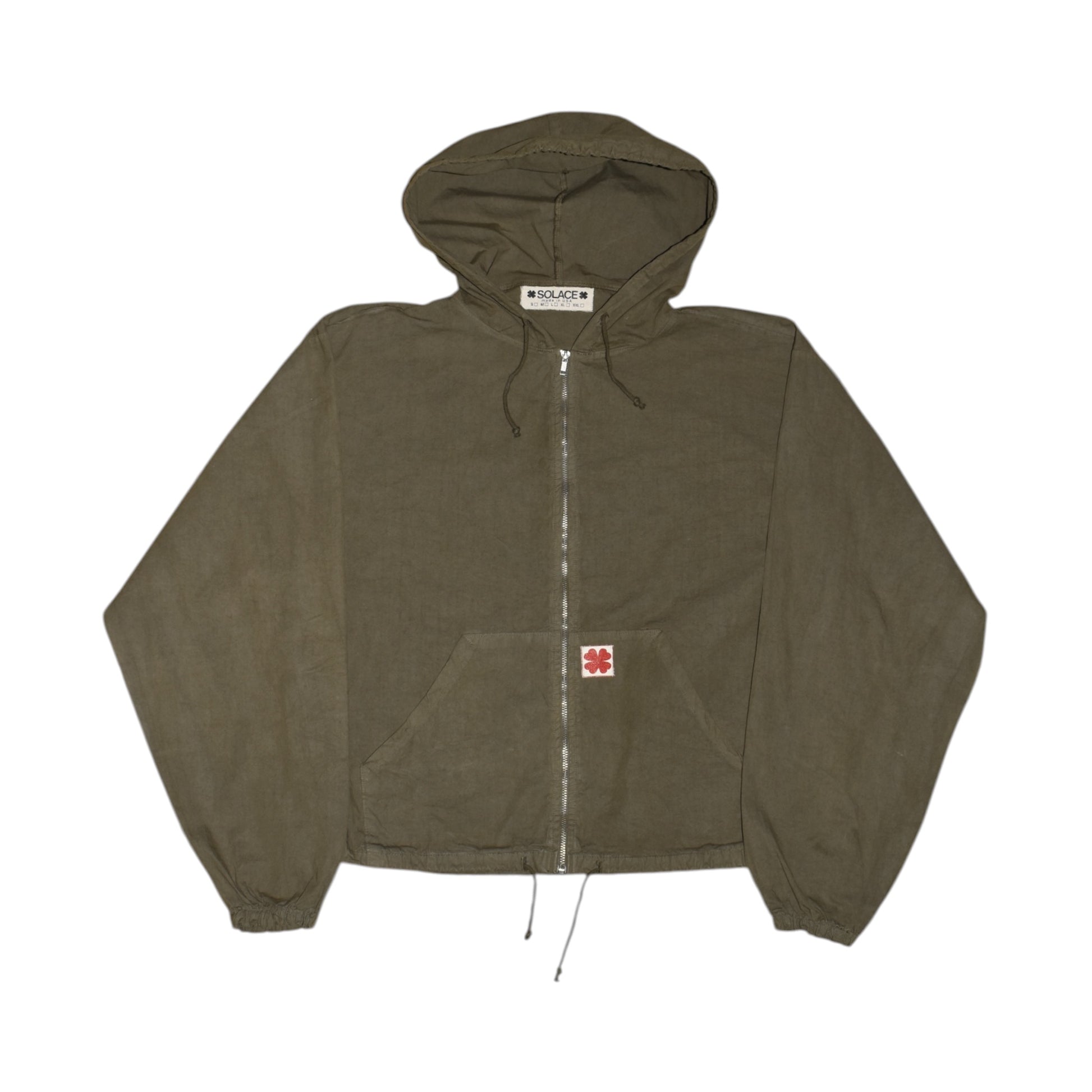 "bloom" poplin cotton jacket